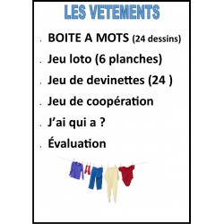LOT FLA : LES VETEMENTS