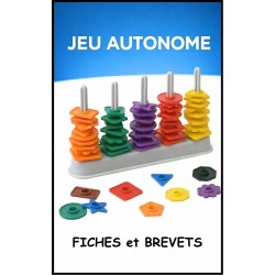 JEU AUTONOME : fiches abaque