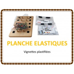Planche à élastiques et...