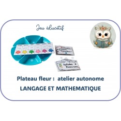 PLATEAU FLEURS + fiches...