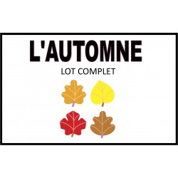 AUTOMNE : LOT COMPLET